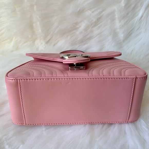 Gucci Pastel Pink Mini Marmont Tote - Picture 12 of 16